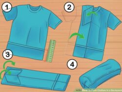 2 Cara Efektif Melipat Baju dengan Tepat Saat Bepergian, Agar Tidak Mengkerut