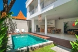 Brand new two-bedroom villa with a minimalist design in the fashionable Oberoi area – Bali – Indonesia