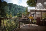 Deluxe glamping tent at the waterfall – Bali – Indonesia