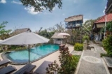 Wooden Bungalows in Nusa Ceningan Near Beach – Bali – Indonesia