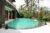 Room rice field view and swimming pool in Ubud – Bali – Indonesia