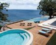 MODERN, LUXURY 5 BEDROOM, BEACH FRONT 2 POOLS – Bali – Indonesia