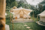 Calming Premium Tent + Hot Tub with Mountain View – Bali – Indonesia